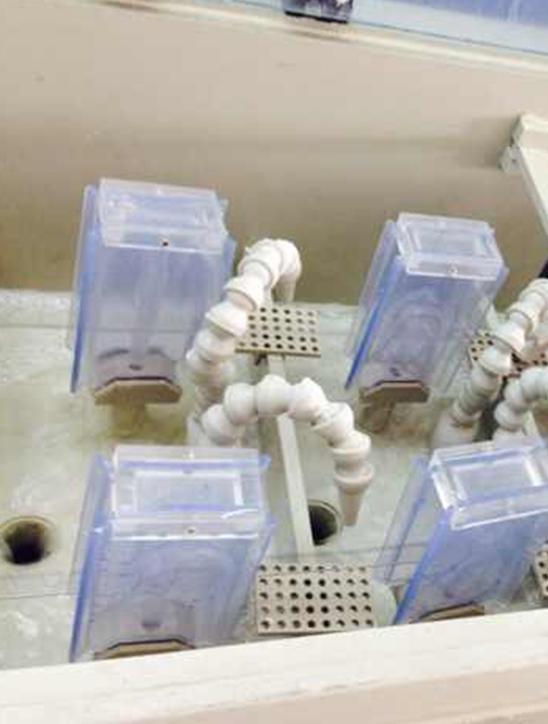 独特的水洗盒设计高效又节省空间
